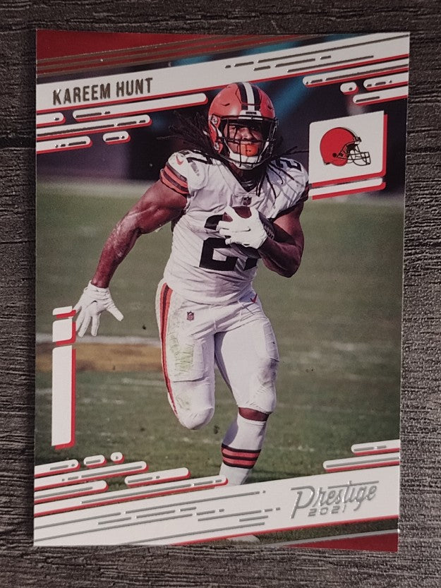2021 Prestige #124 Kareem Hunt