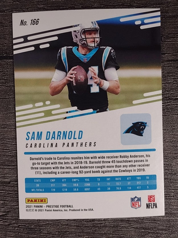 2021 Prestige #166 Sam Darnold