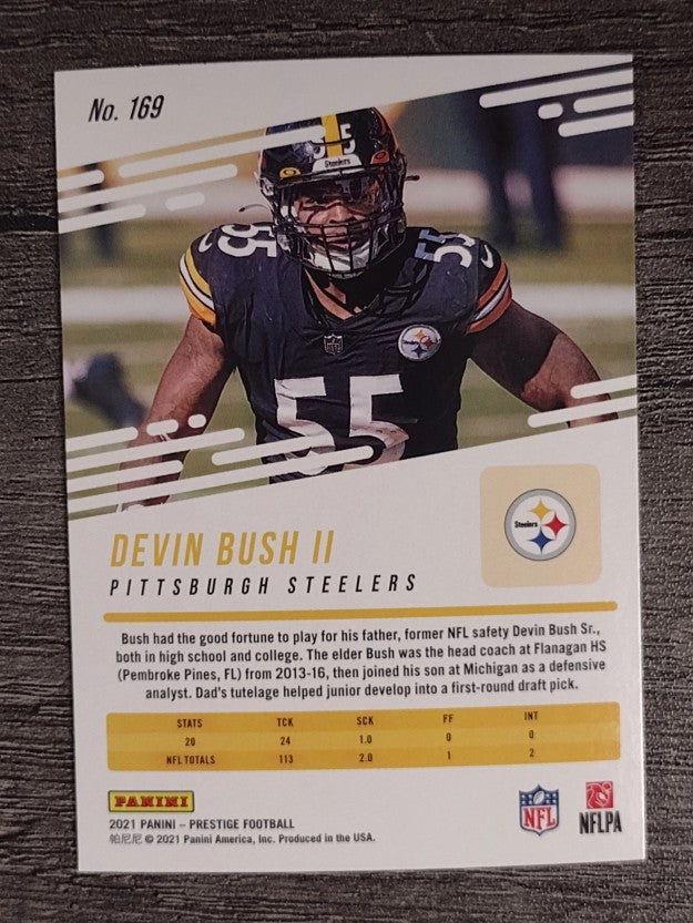 2021 Prestige #169 Devin Bush II