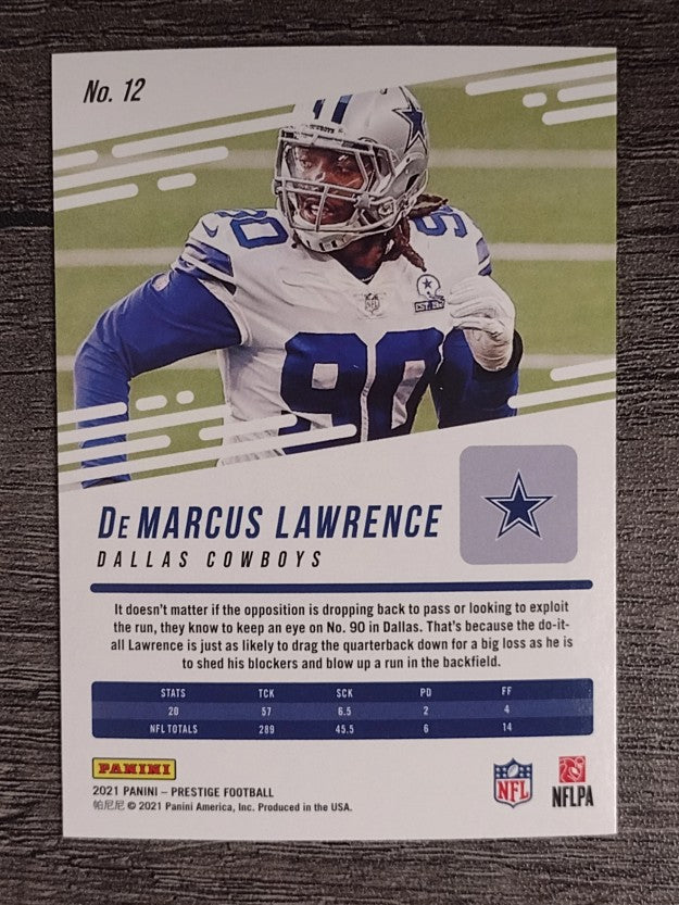 2021 Prestige #12 DeMarcus Lawrence
