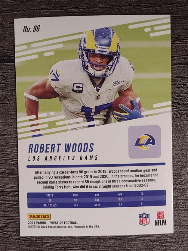 2021 Prestige #96 Robert Woods