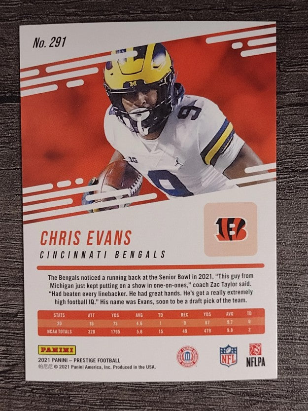 2021 Prestige #291 Chris Evans RC