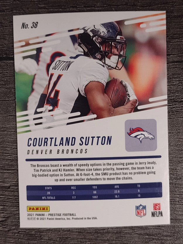 2021 Prestige #38 Courtland Sutton