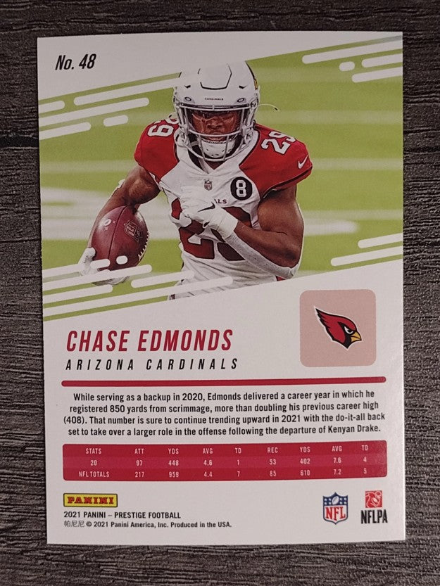 2021 Prestige #48 Chase Edmonds