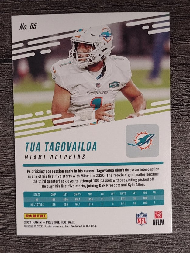 2021 Prestige #65 Tua Tagovailoa