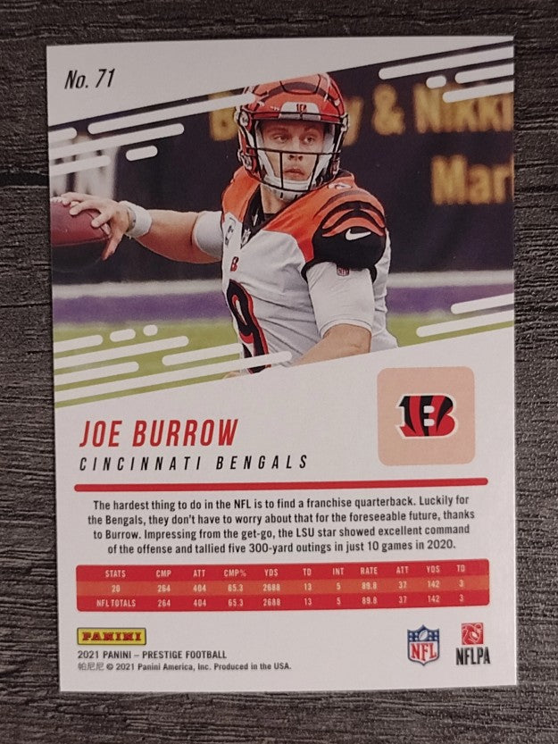 2021 Prestige #71 Joe Burrow