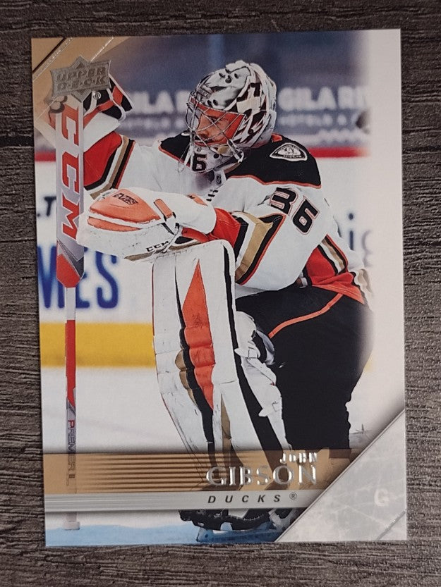 2020-21 Upper Deck '05-06 Upper Deck Tribute #T2 John Gibson