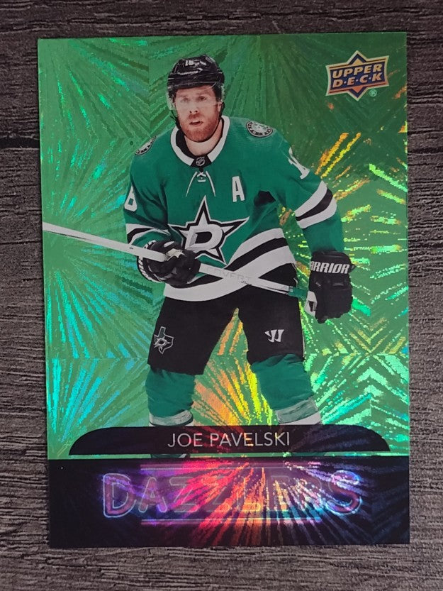 2020-21 Upper Deck Dazzlers Green #DZ115 Joe Pavelski