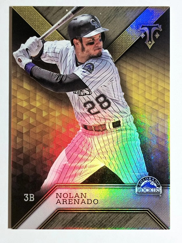 2016 Topps Triple Threads #4 Nolan Arenado