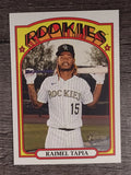 2021 Topps Heritage #469 Raimel Tapia SP