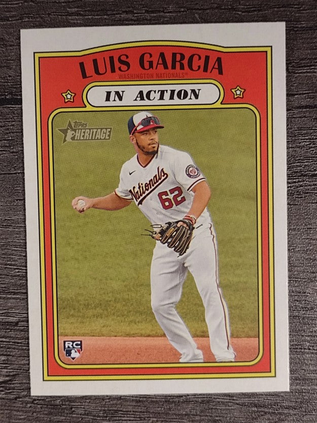 2021 Topps Heritage #110 Luis Garcia IA