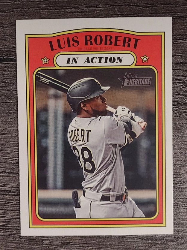 2021 Topps Heritage #34 Luis Robert IA