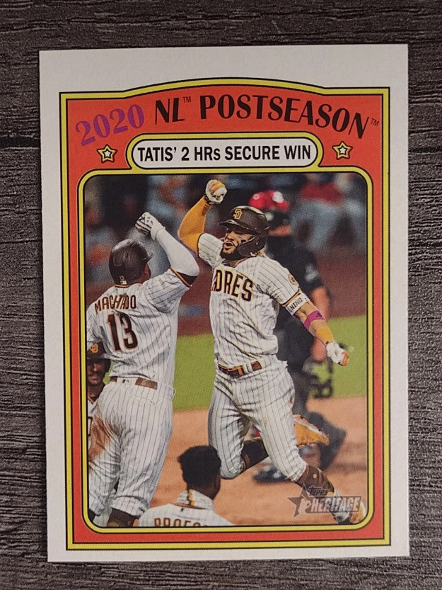 2021 Topps Heritage #21 Fernando Tatis Jr. PO HL