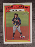 2021 Topps Heritage #300 Ronald Acuna Jr. IA