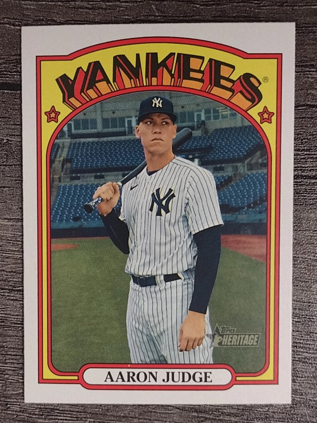 2021 Topps Heritage #121 Aaron Judge