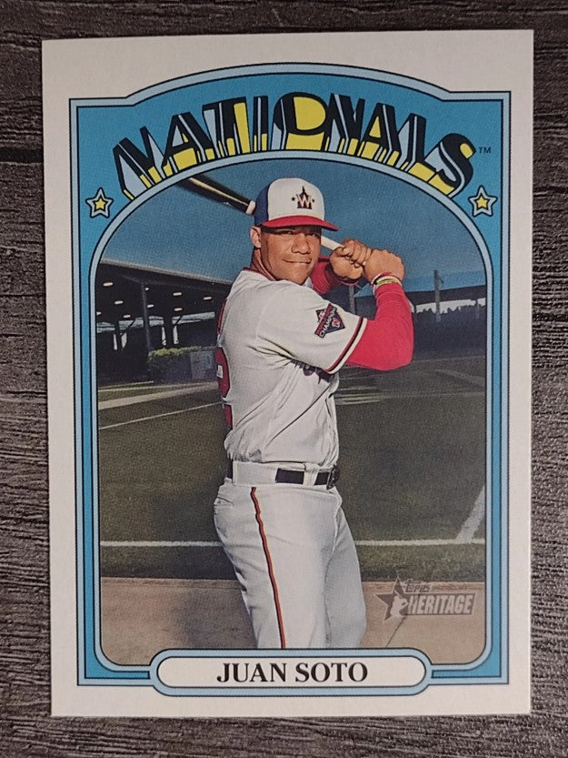 2021 Topps Heritage #35 Juan Soto