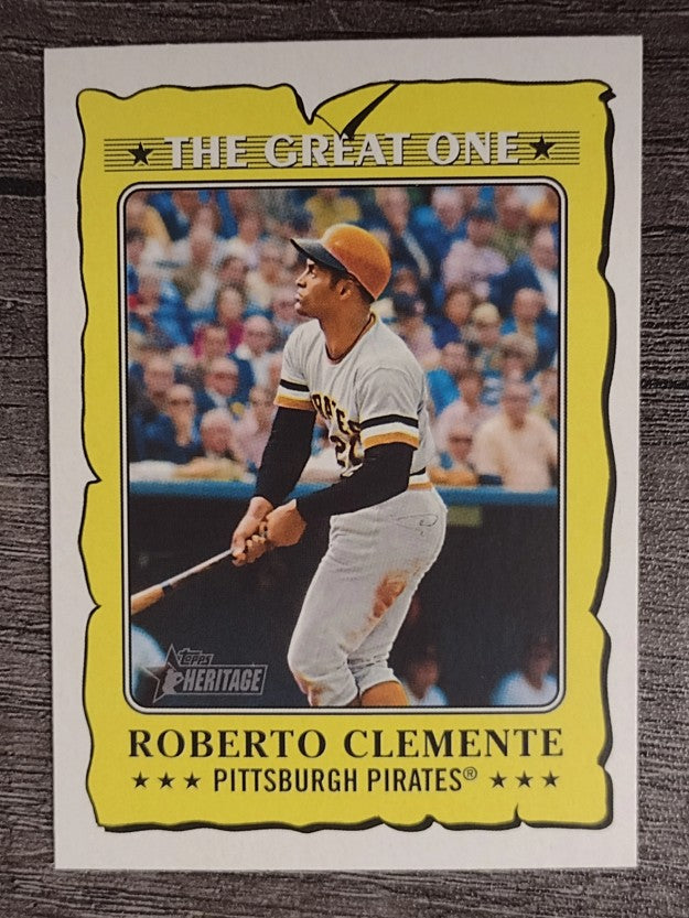 2021 Topps Heritage The Great One #GO17 Roberto Clemente