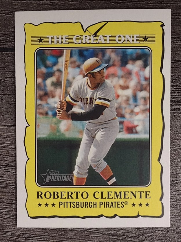 2021 Topps Heritage The Great One #GO13 Roberto Clemente