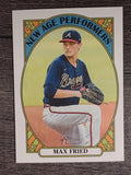 2021 Topps Heritage New Age Performers #NAP12 Max Fried