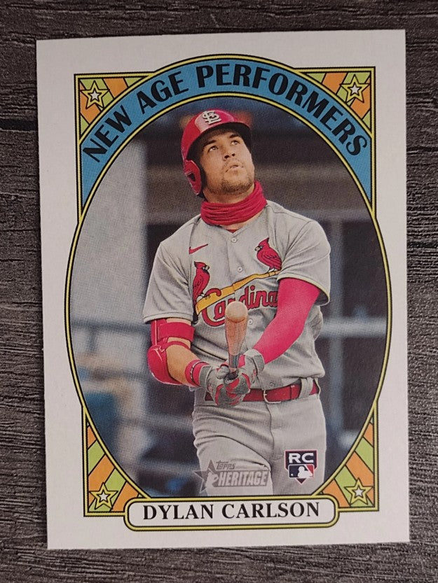 2021 Topps Heritage New Age Performers #NAP25 Dylan Carlson