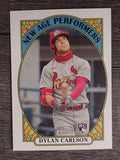2021 Topps Heritage New Age Performers #NAP25 Dylan Carlson