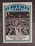 2021 Topps Heritage News Flashbacks #NFDJ Dow Jones