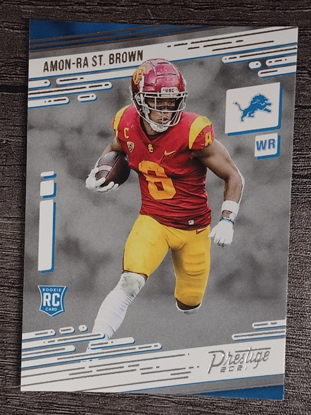 2021 Prestige #234 Amon-Ra St. Brown RC