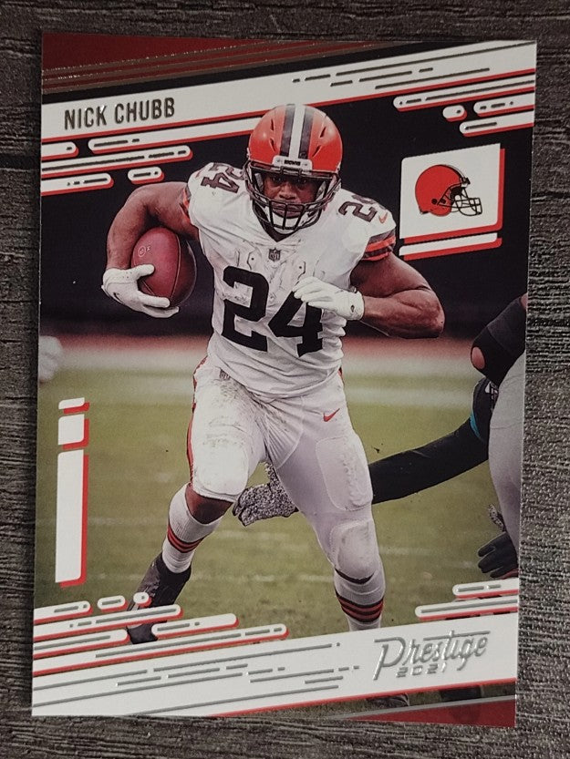 2021 Prestige #123 Nick Chubb