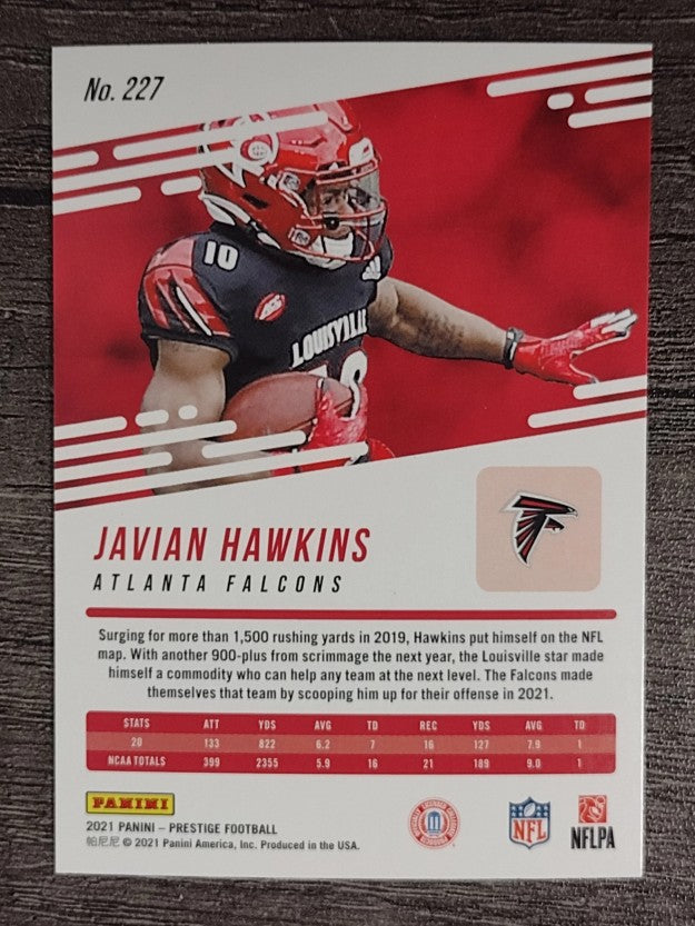 2021 Prestige #227 Javian Hawkins RC