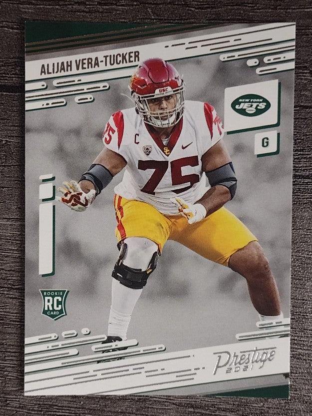2021 Prestige #261A Alijah Vera-Tucker RC