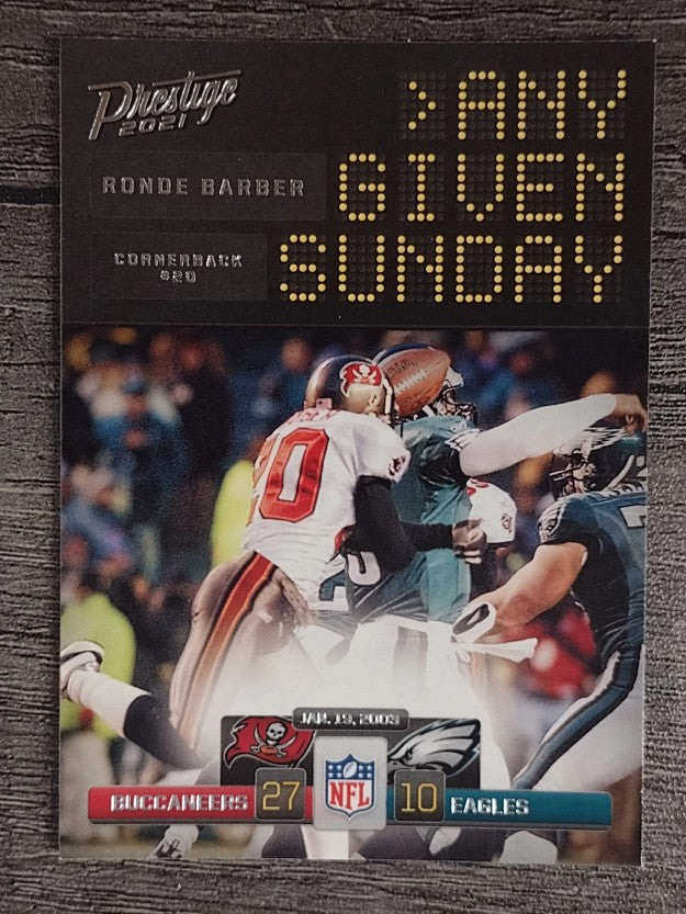 2021 Prestige Any Given Sunday #11 Ronde Barber
