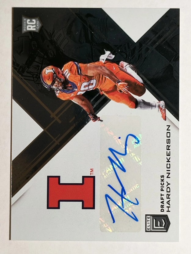 2017 Elite Draft Picks Draft Picks Autographs #260 Hardy Nickerson