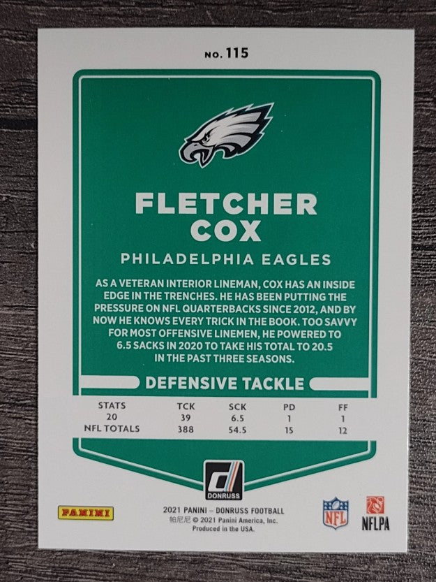 2021 Donruss #115 Fletcher Cox