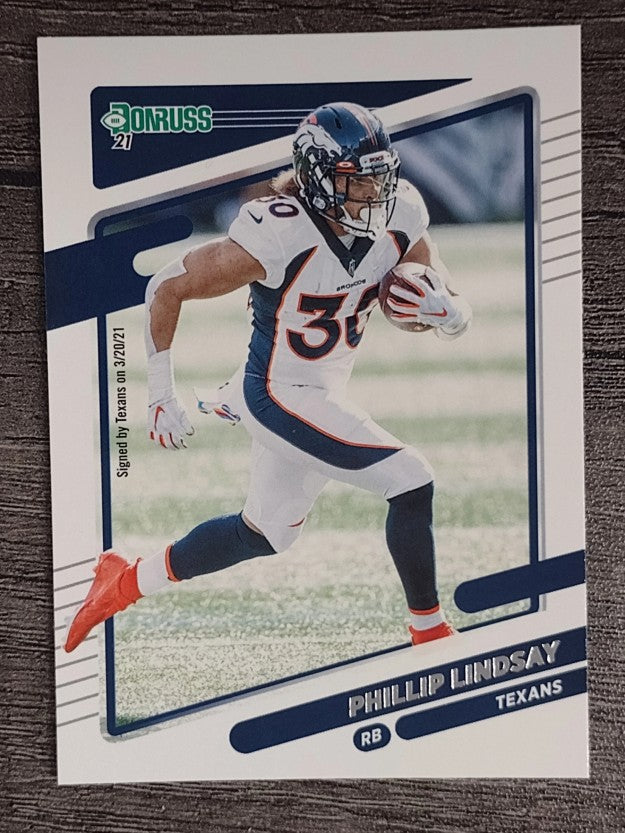 2021 Donruss #183 Phillip Lindsay