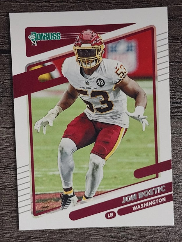 2021 Donruss #10 Jon Bostic