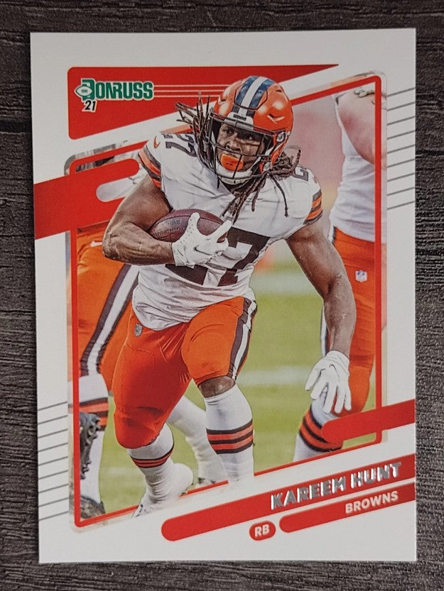2021 Donruss #197 Kareem Hunt
