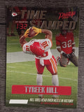 2021 Prestige Time Stamped #1 Tyreek Hill
