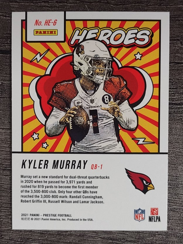 2021 Prestige Heroes #6 Kyler Murray