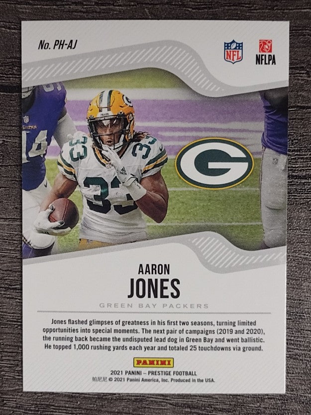 2021 Prestige Power House #17 Aaron Jones