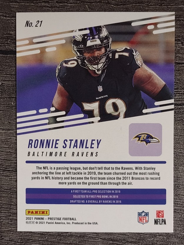2021 Prestige Xtra Points Astral #21 Ronnie Stanley