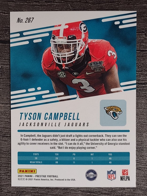 2021 Prestige Xtra Points Astral #267 Tyson Campbell