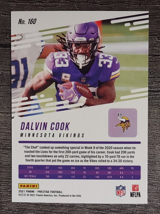 2021 Prestige Xtra Points Astral #160 Dalvin Cook