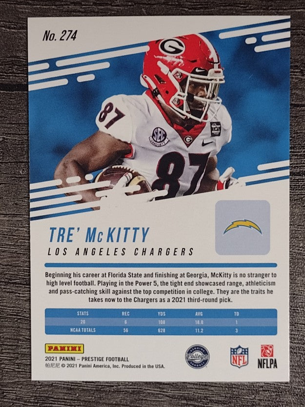 2021 Prestige Xtra Points Astral #274 Tre' McKitty