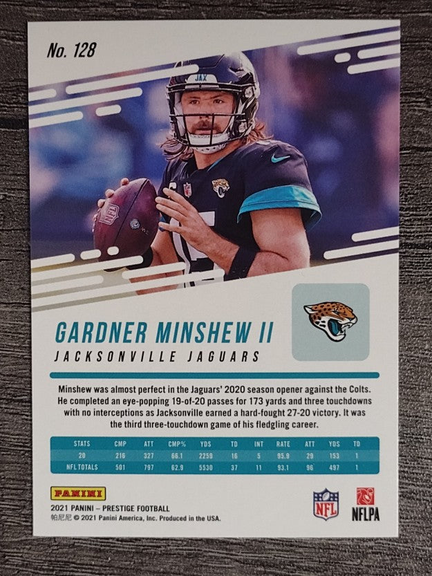 2021 Prestige Xtra Points Astral #128 Gardner Minshew II