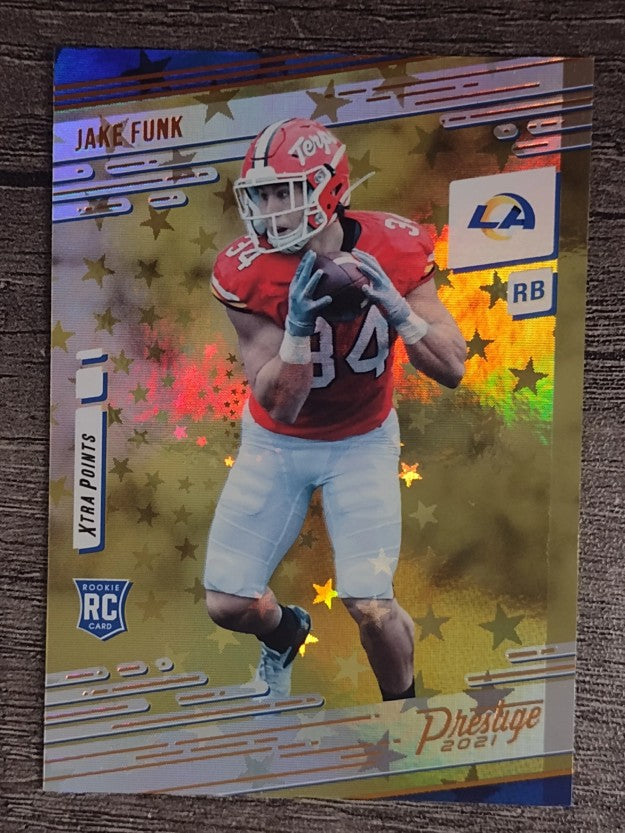 2021 Prestige Xtra Points Astral #299 Jake Funk
