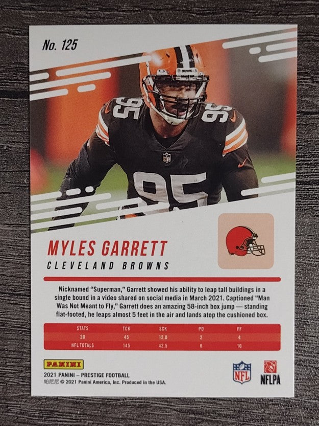 2021 Prestige Xtra Points Astral #125 Myles Garrett
