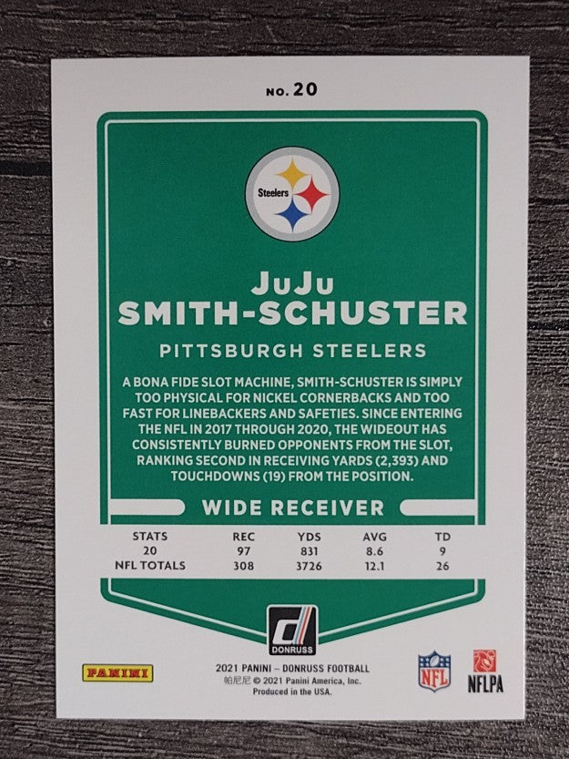 2021 Donruss #20 JuJu Smith-Schuster