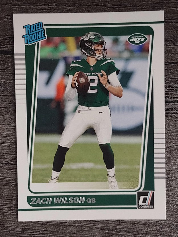 2021 Donruss #252 Zach Wilson RR RC