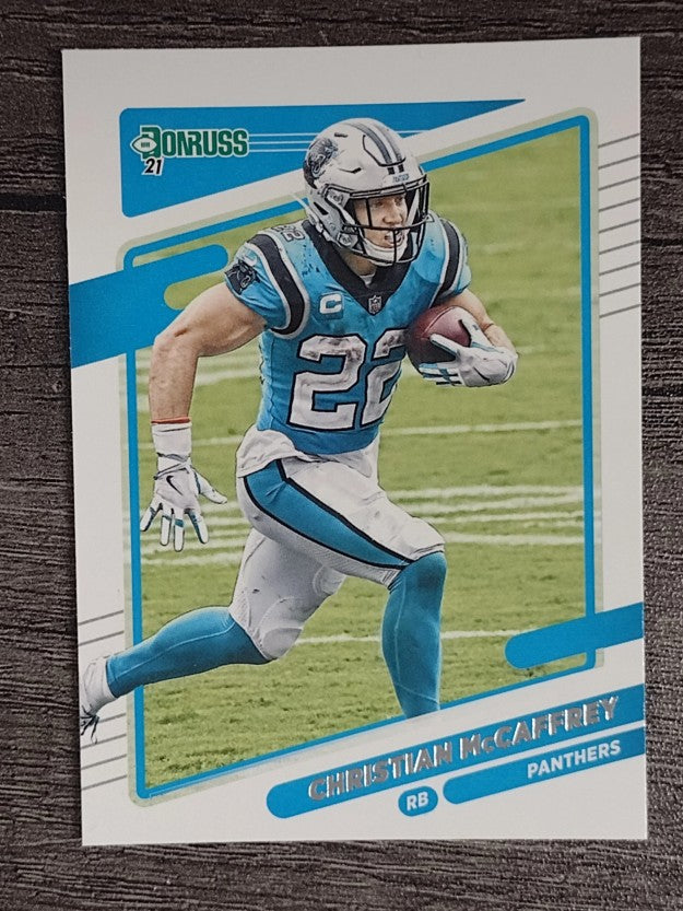 2021 Donruss #219A Christian McCaffrey
