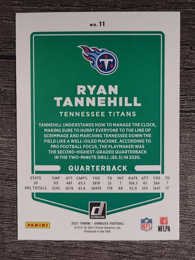 2021 Donruss #11 Ryan Tannehill